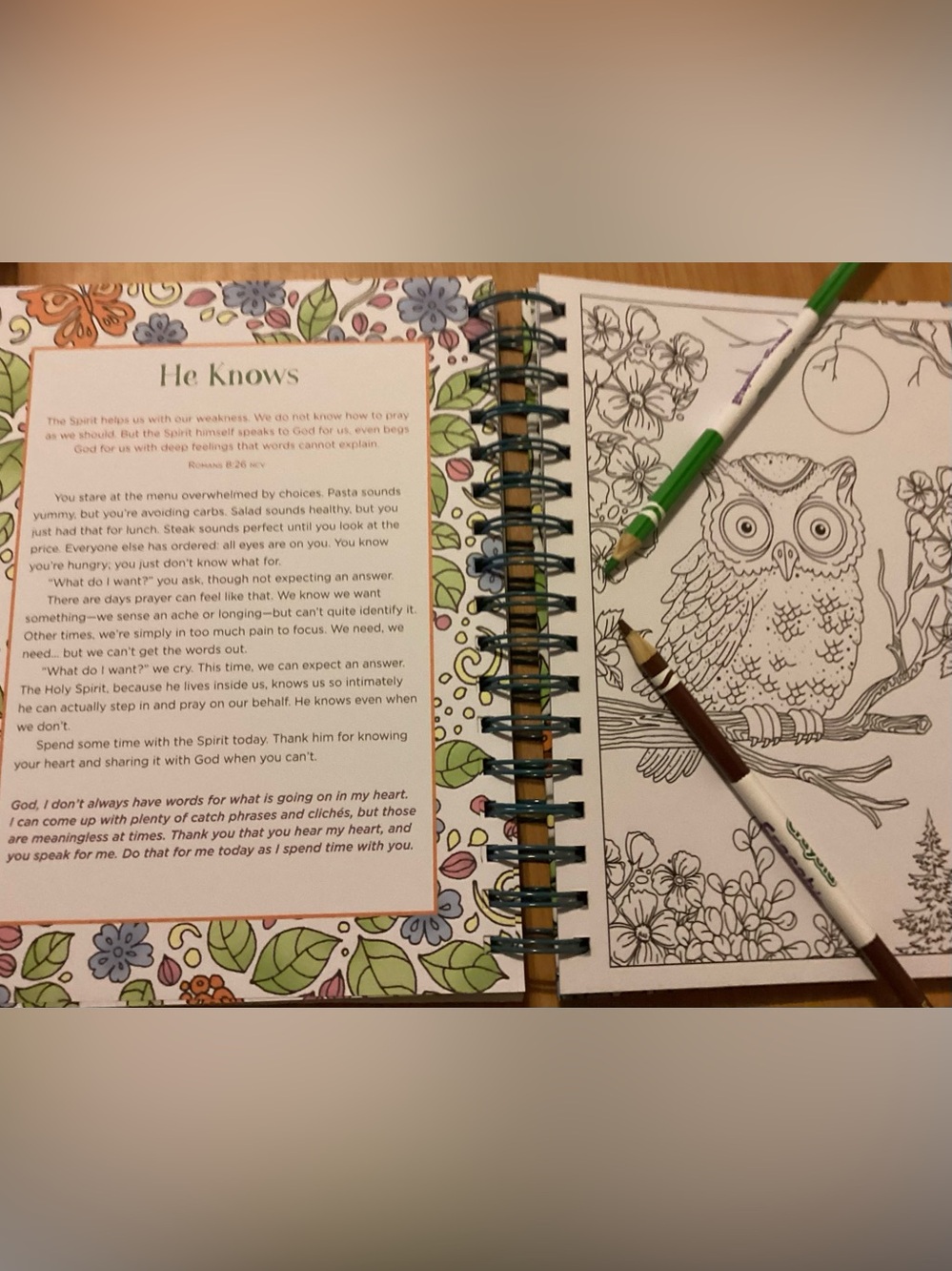 A Little God Time for Women Devotional Coloring Book - With Erasable Crayon prnc - Picture 2 of 4